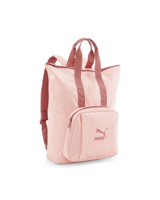PUMA Pink Tote Backpack