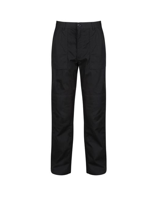 Regatta Black Action Waterproof Trousers for men
