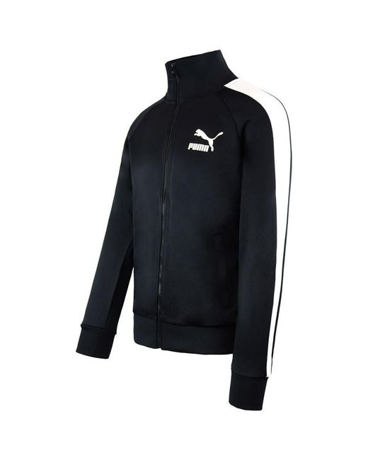 PUMA Blue Iconic T7 Track Jacket for men