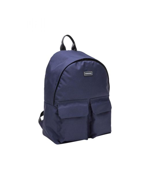 Consigned Blue Daxton Front Pocketed Backpack