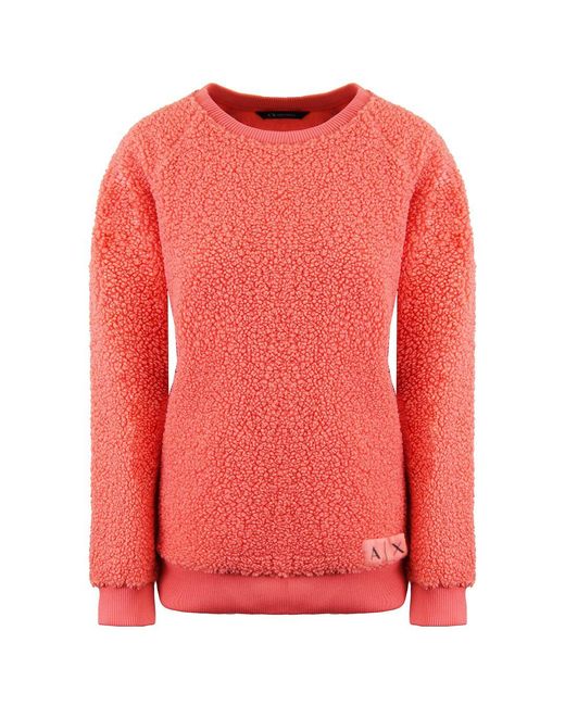 Armani Pink Exchange Fluffy Sweater