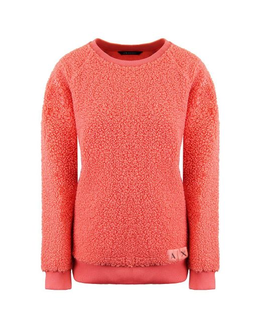 Armani Pink Exchange Fluffy Sweater
