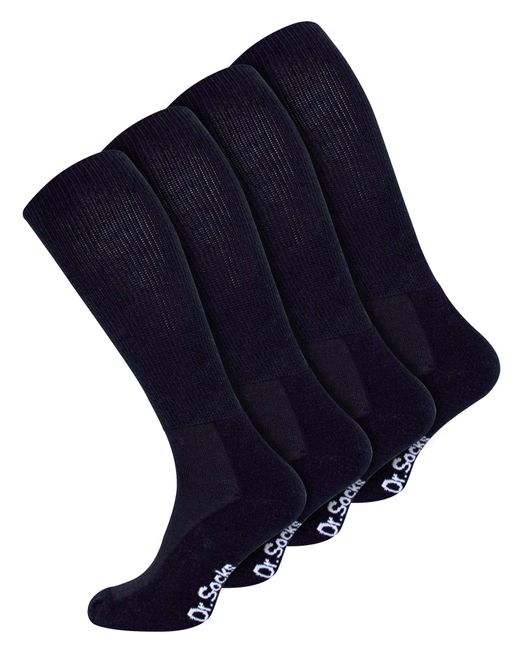 Dr.Socks Blue Knee High Diabetic Socks for men