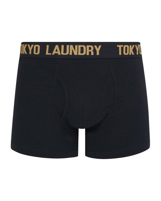 Tokyo Laundry White Multi Cotton 6-Pack Boxers for men