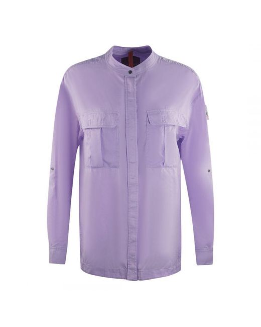Parajumpers Purple Nevaeh Techno Casual Shirt