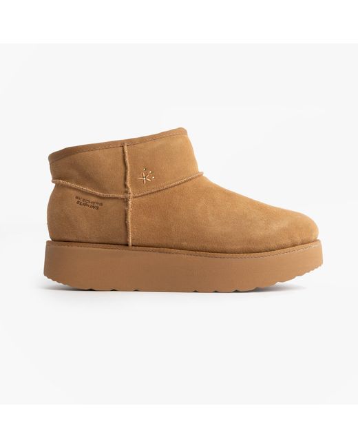 Skechers Brown 169143/Csnt Keep Cozy Boots Chestnut