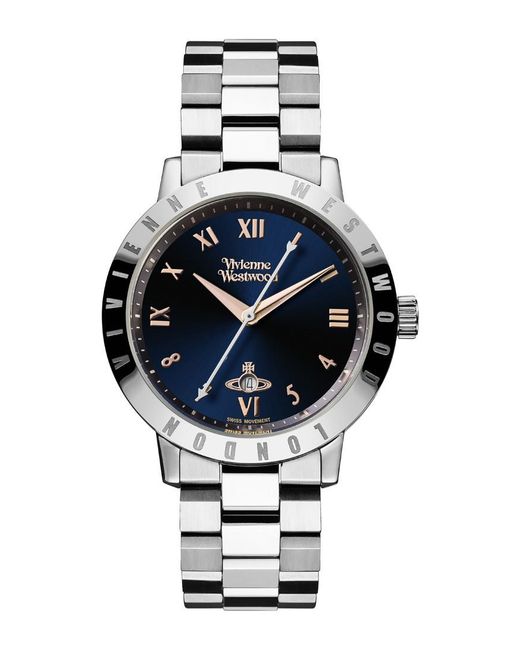 Vivienne Westwood Gray Vv152Nvsl Ladies Bloomsbury Watch