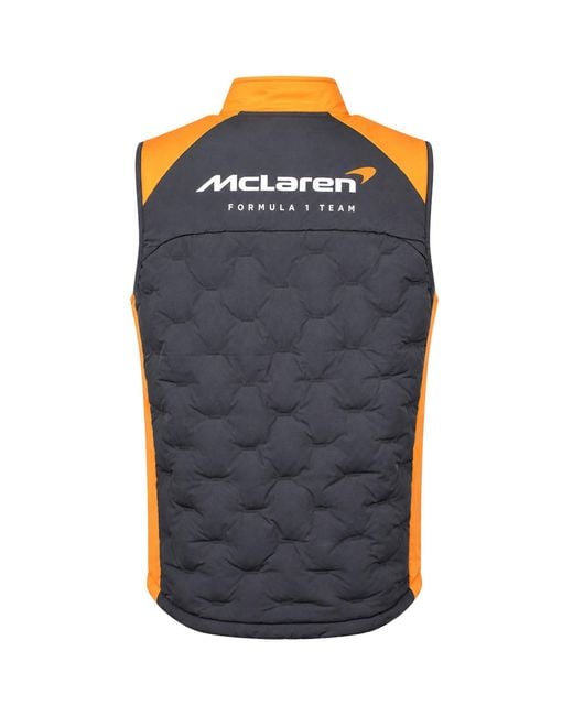 Castore Blue Mclaren Formula 1 Team Gilet for men