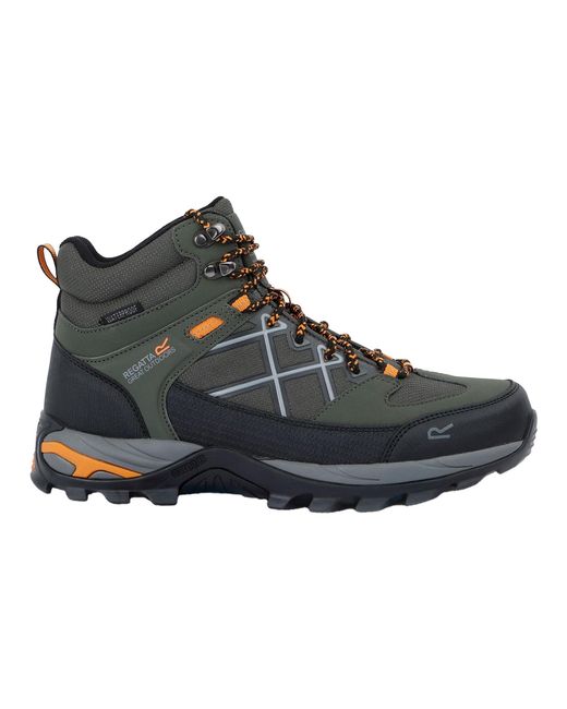 Regatta Green Samaris Iii Walking Boots (Dark/Fox) for men