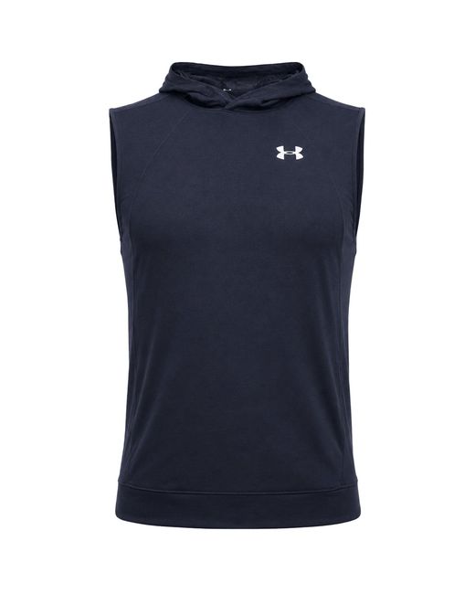 Under Armour Blue Threadborne Swyft Hooded Vest for men