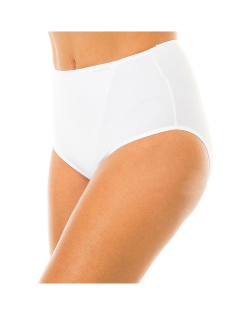 Abanderado White Esbelt Princess High Cut Panties App04Dp
