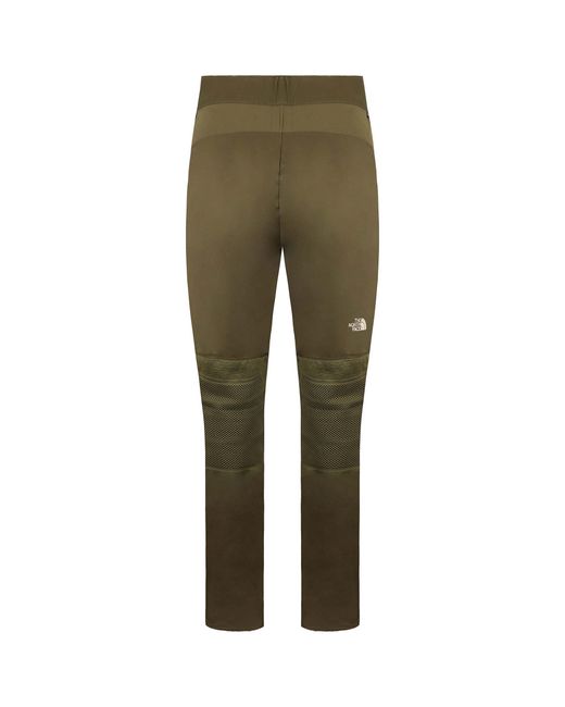 The North Face Green Logo Dark Trousers Nylon for men