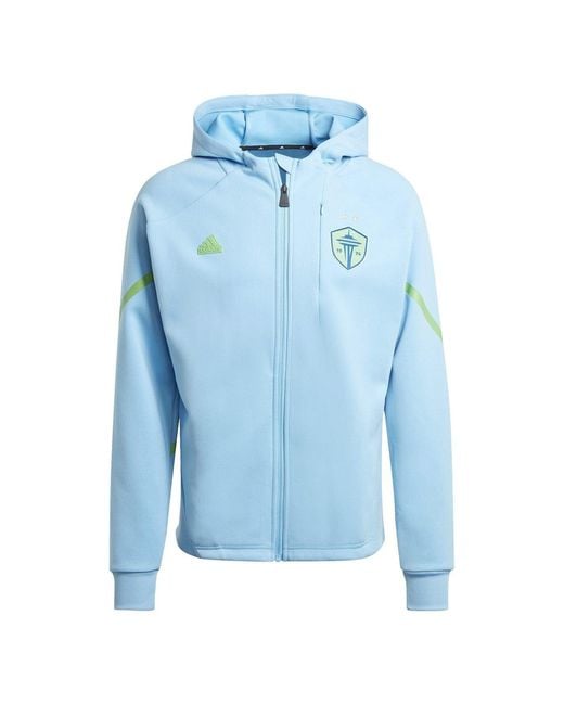 Adidas Blue Ss Anthm Jacket Anorak for men