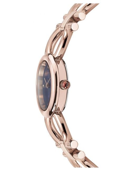 Ferragamo Blue Double Gancini Rose Watch Sfyd00421 Stainless Steel (Archived)