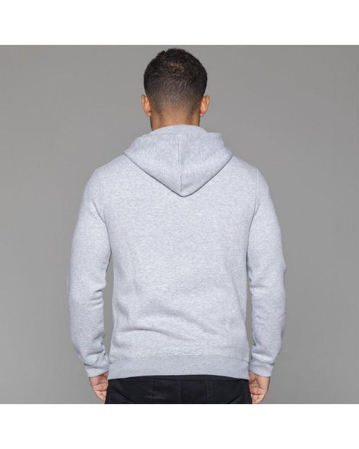 MYT Gray New Fleece Zip Up Hoodie Cotton for men
