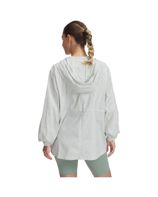 Under Armour Gray Cinch Waist Jkt
