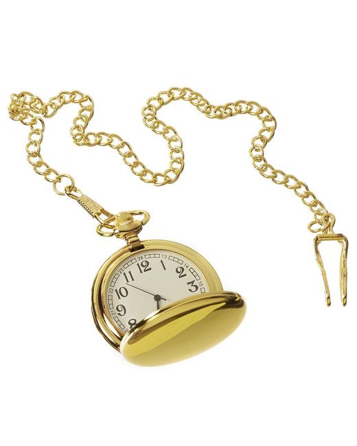 TruClothing Metallic Classic Pocket Watch 1920's Peaky Blinders Vintage Chain Retro
