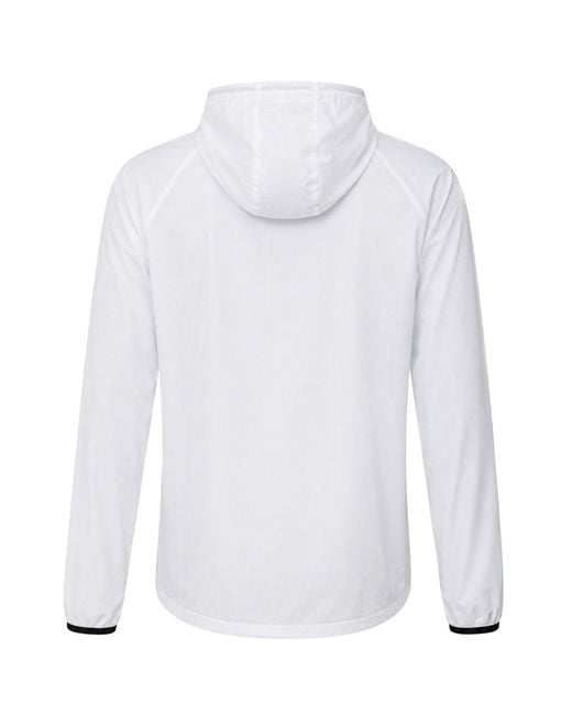 Under Armour White Woven Windbreaker Jacket for men