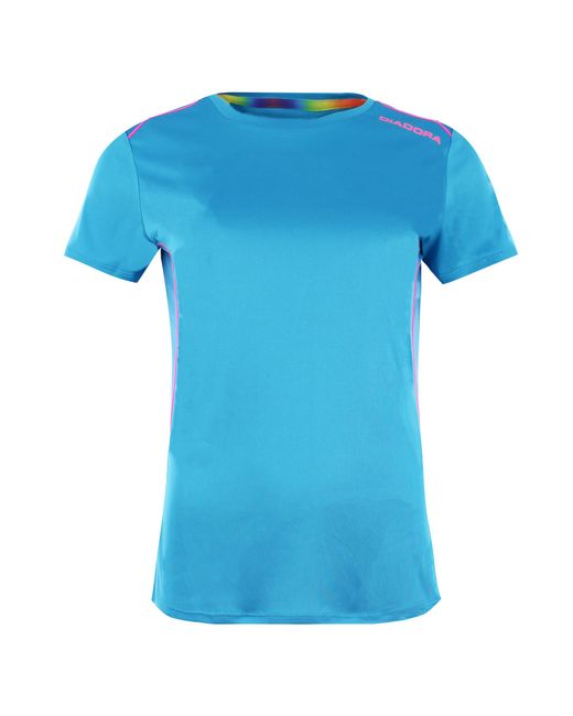 Diadora Blue Running T-Shirt