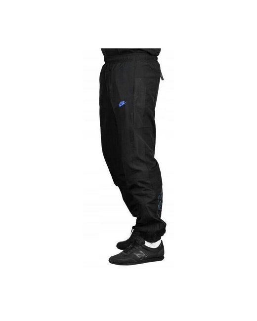 Nike Black Light Weight Woven Track Pants for men