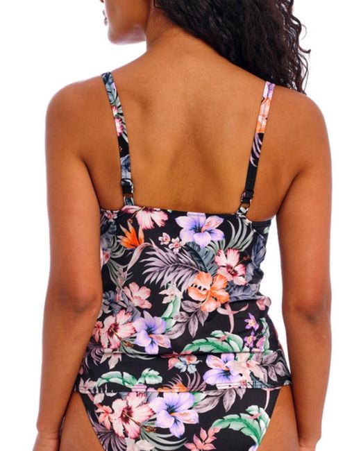 Freya Black Kamala Bay Tankini Top