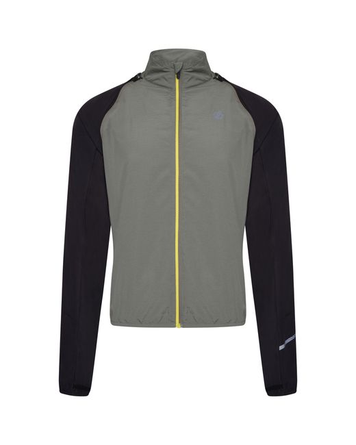 Dare 2b Oxidaat Windshell Jacket (Agave/Zwart) in het Gray voor heren