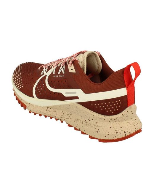 Nike Brown React Pegasus Trail 4 Trainers for men