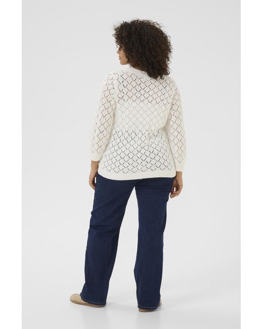 Kaffe Pullover Regular Fit in het Blue