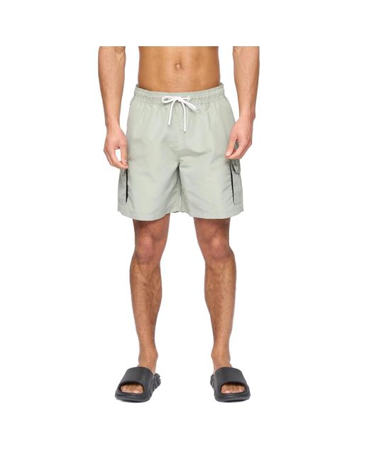Henleys Green Henulty Swim Shorts (Sage) for men