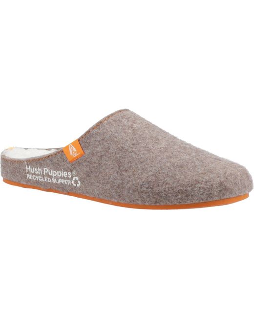 Hush Puppies Gray The Good 90% Recycled Rpet Slippers for men
