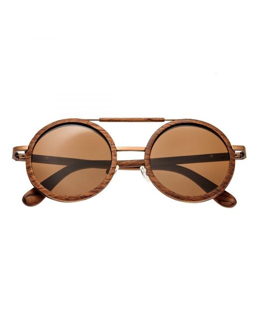 Earth Wood Brown Bondi Polarized Sunglasses