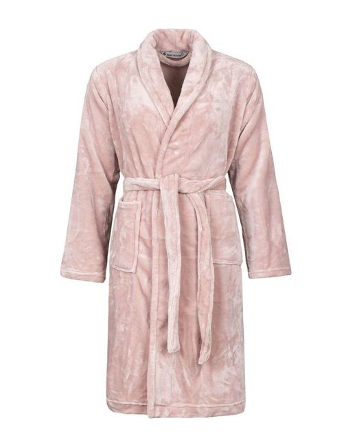 Heat Holders Winterfleece Kamerjas Voor - Stoffig Roze in het Pink