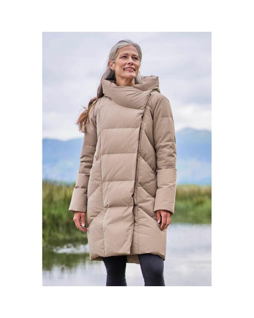 Mountain Warehouse White Ladies Cosy Extreme Ii Wrap Down Jacket