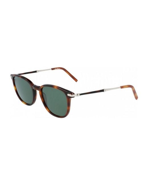 Ferragamo Brown Sf1015S 52 214 Fashion Sunglasses for men