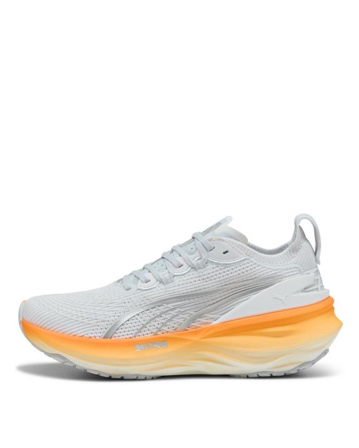 PUMA White Foreverrun Nitro 2 Wn Road Running Shoes