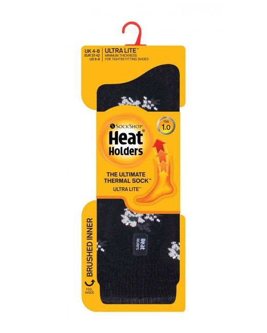 Heat Holders Black Heat Holders Womens
