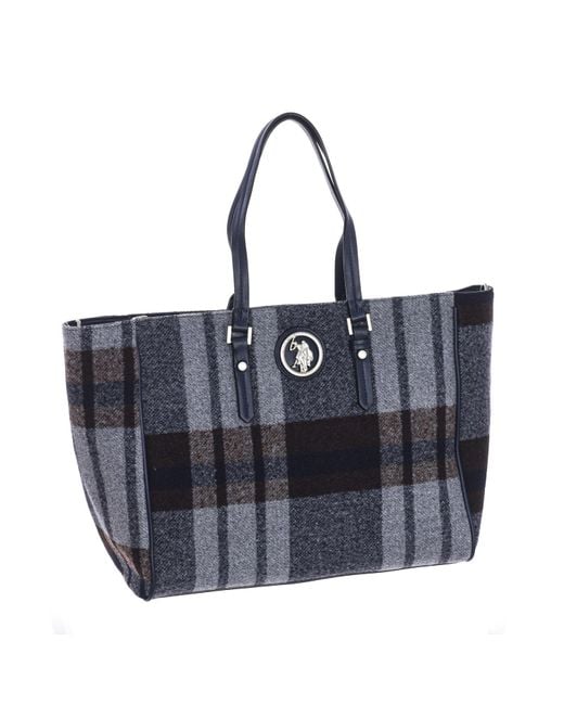 U.S. POLO ASSN. Blue Biut75630Wzg Shopping Bag