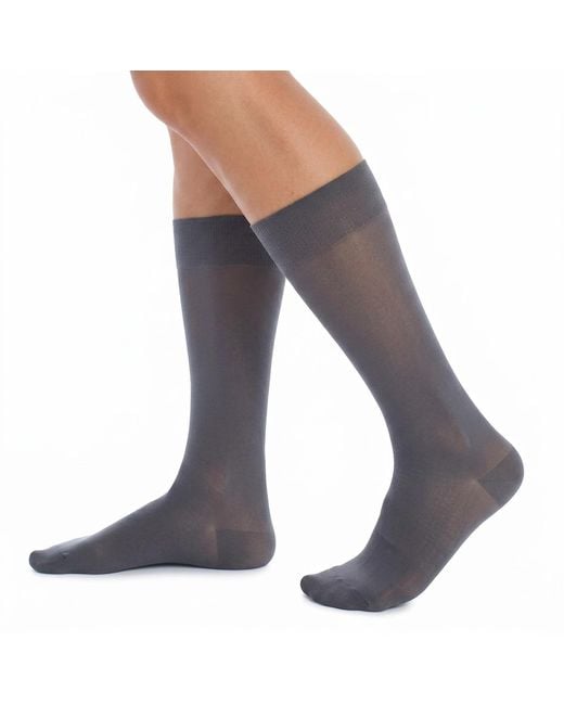 Kisses&Love Gray 6 Pairs Executive Socks Kl66030 for men