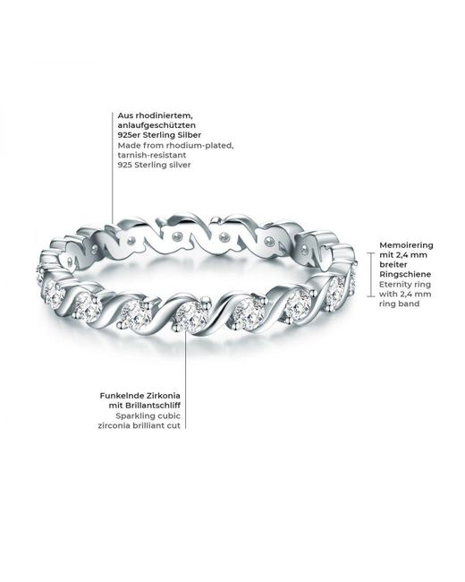 Tresor 1934 Metallic Trilani Sterling Ring