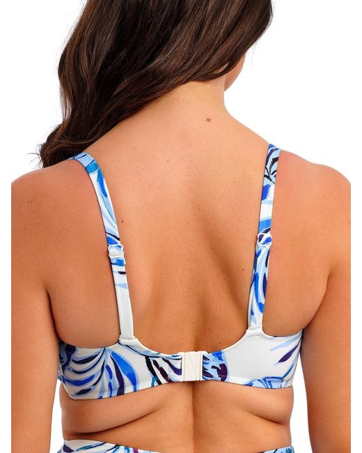 Fantasie Blue Kefalonia Plunge Bikini Top