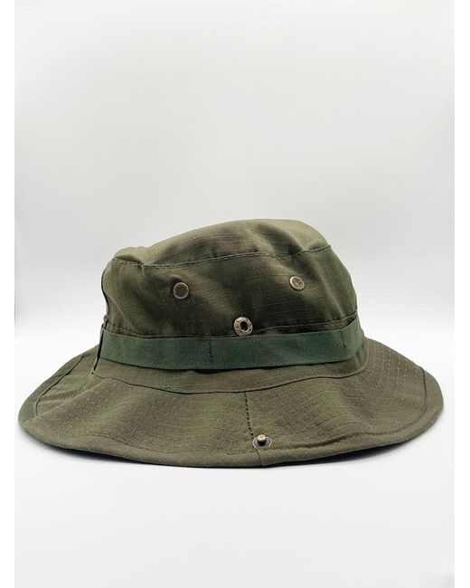 SVNX Green Safari Hat With Drawstring