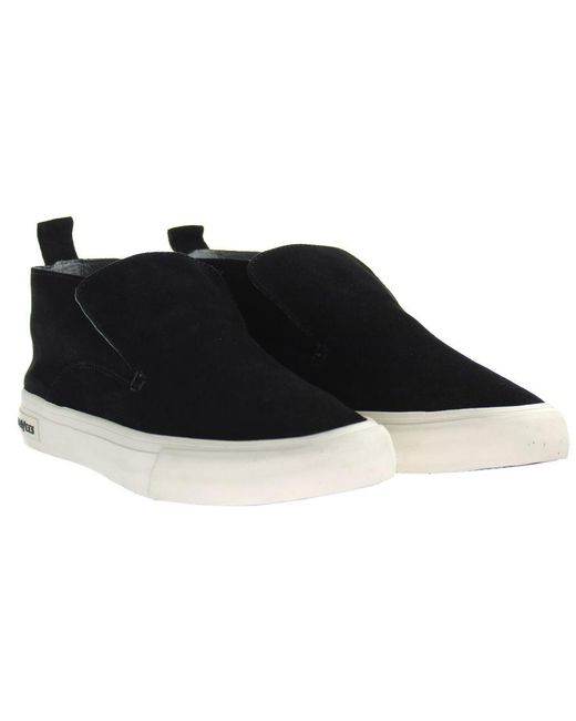 Seavees Black Huntington Middle Shoes Leather