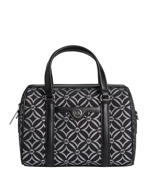 Michael Kors Black Jet Set Travel Duffle Small Crossbody Bag 35F4Stfc1J For