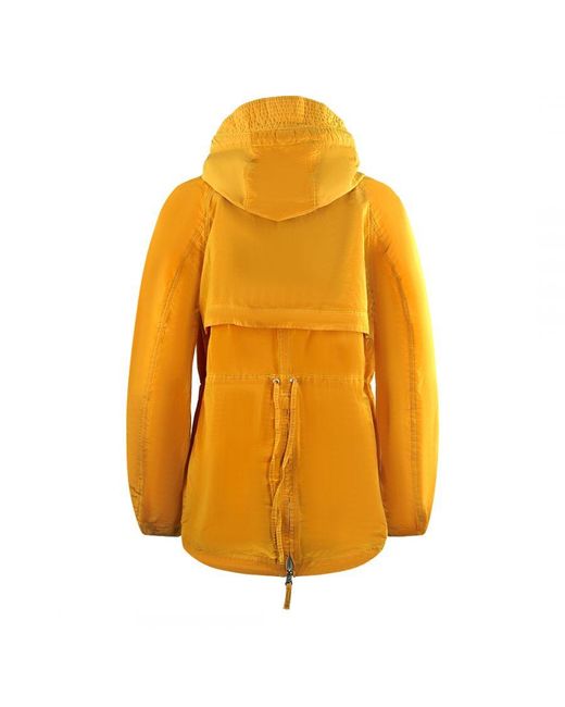 Parajumpers Tia Honey Bee Orange Windbreaker Jacket in het Yellow