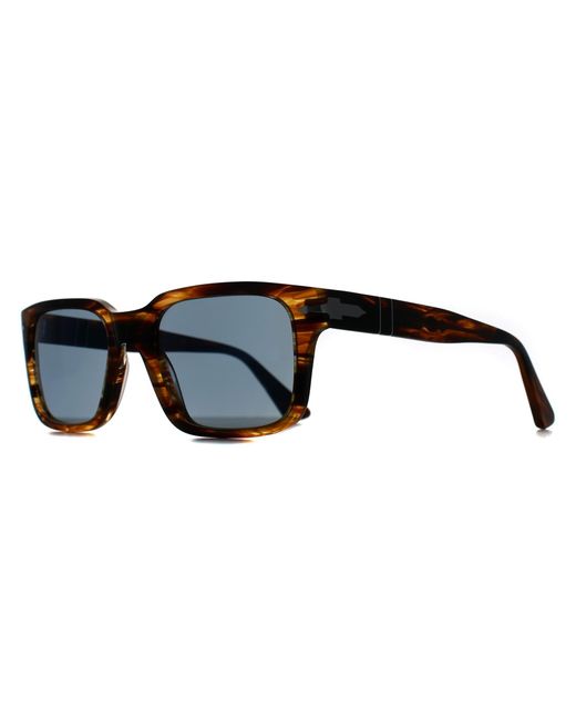 Persol Blue Rectangle Striped & Light Po3272S for men