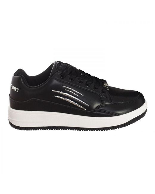 Philipp Plein Black Sports Shoes Sips1501 for men