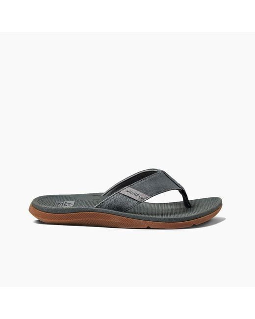 Reef White Santa Ana Sandals for men