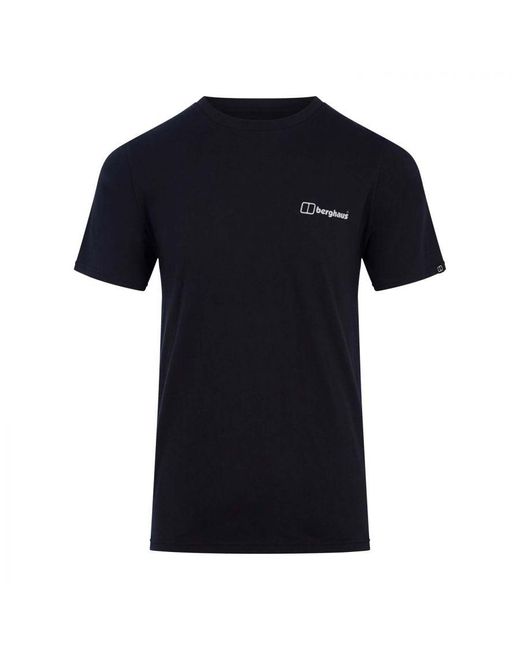 Berghaus Black Dolomites Mtn Short Sleeve T-Shirt for men
