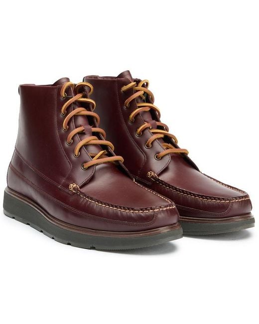 Cole Haan Brown Muir Boots for men