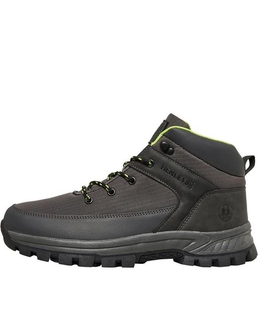 Henleys Black Cavern Boots